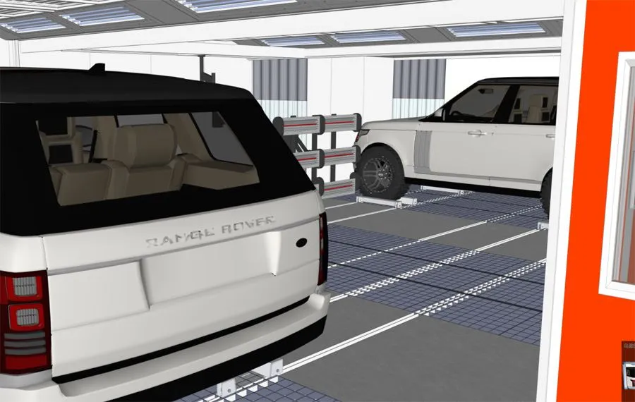 Prep Station Repair Spray Booth System to UK 2