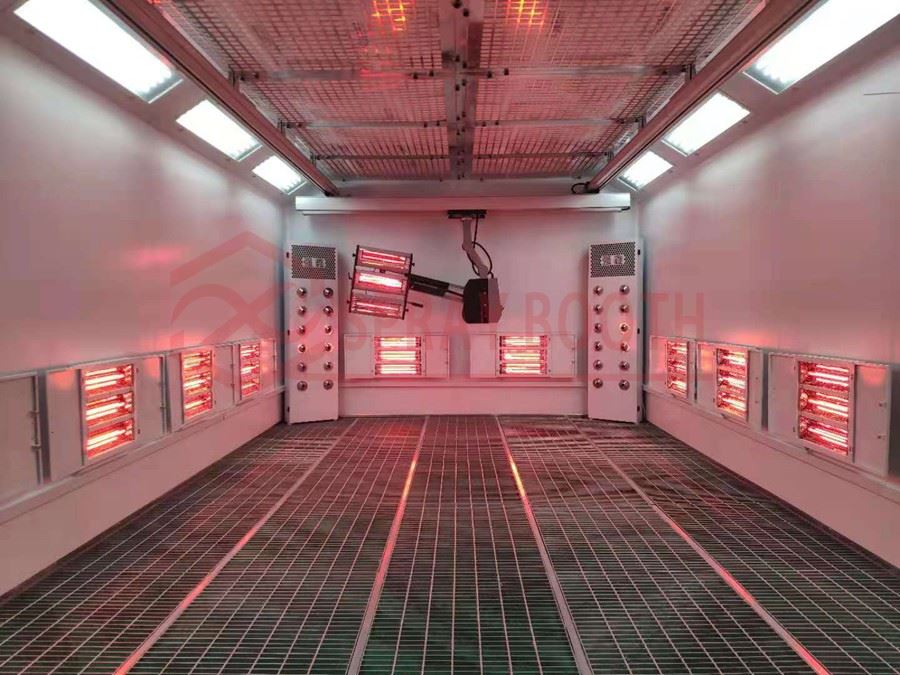 Infrared Heater for Spray Paint Booth in Germany 1 Infrared Heater for Spray Paint Booth in Germany 1