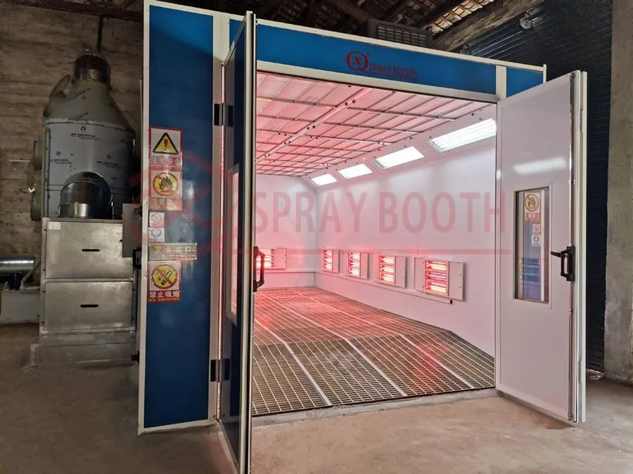 Anti-pollution paint booth systems 5