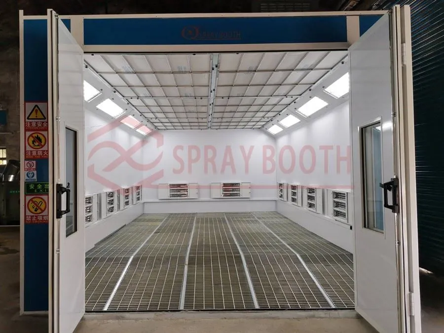 Anti-pollution paint booth systems 4