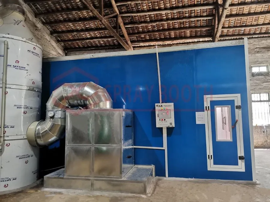 Anti-pollution paint booth systems 3