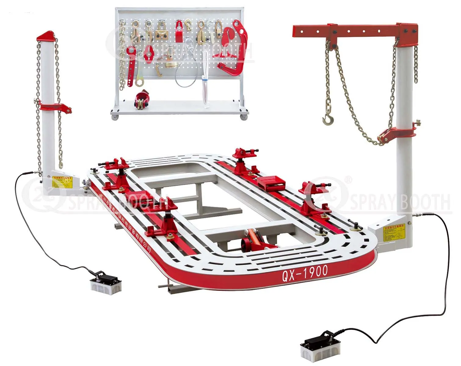 360 Degree Pulling Tower Car Bench 5 360 Degree Pulling Tower Car Bench 5