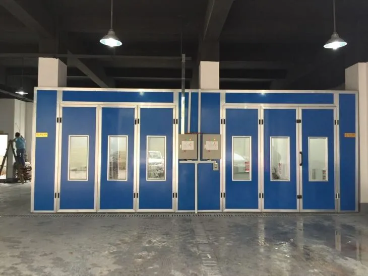 Garage Indoor Paint Booth